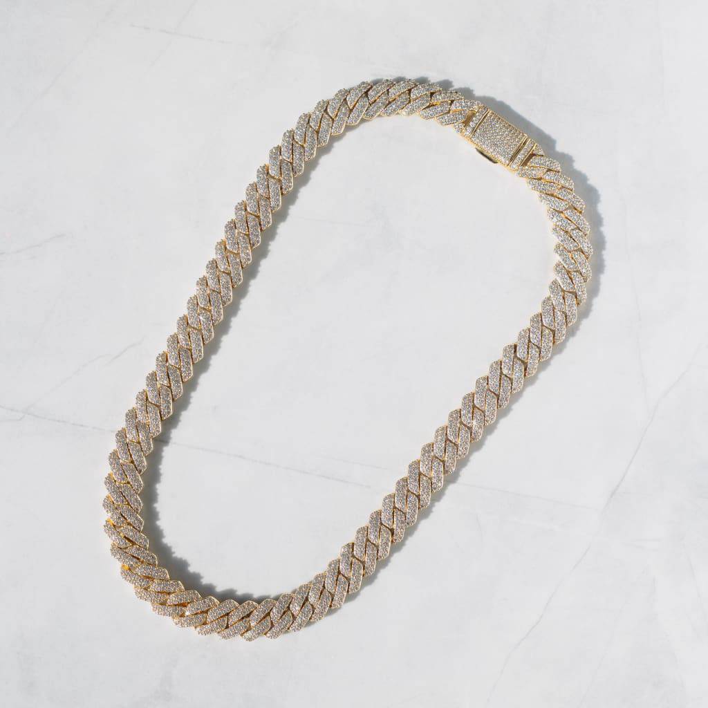 14mm Iced Out Cuban Chain