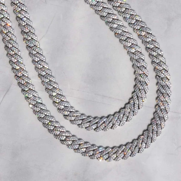 14mm Iced Out Cuban Chain