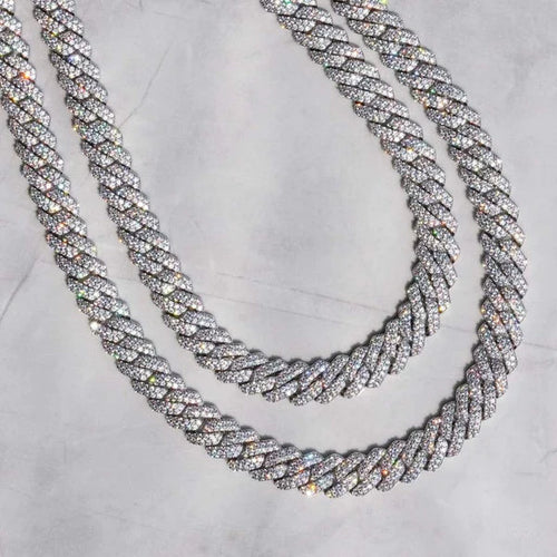 14mm Iced Out Cuban Chain