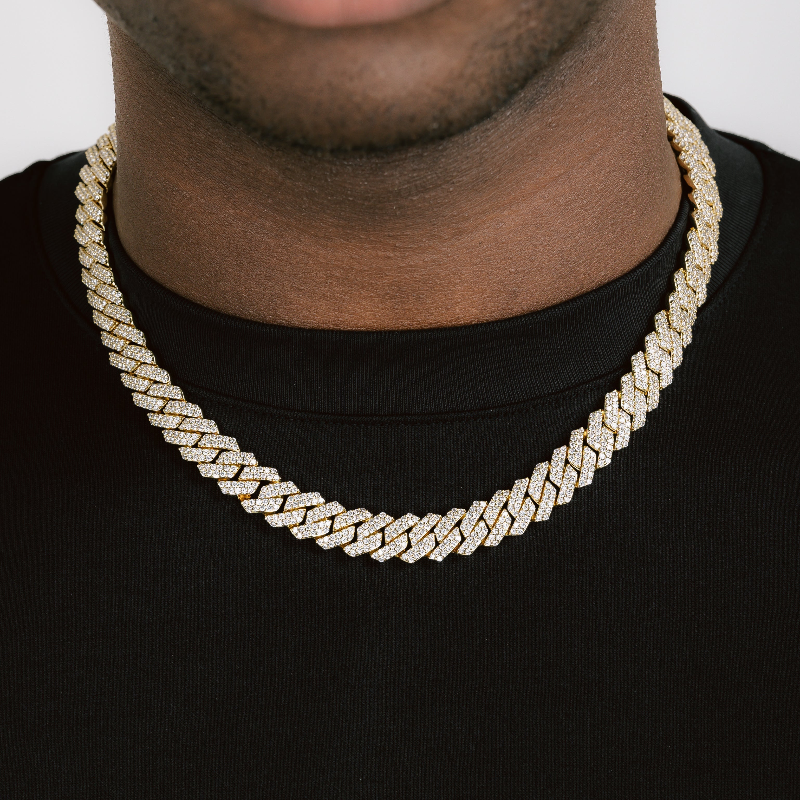 14mm Iced Out Cuban Chain