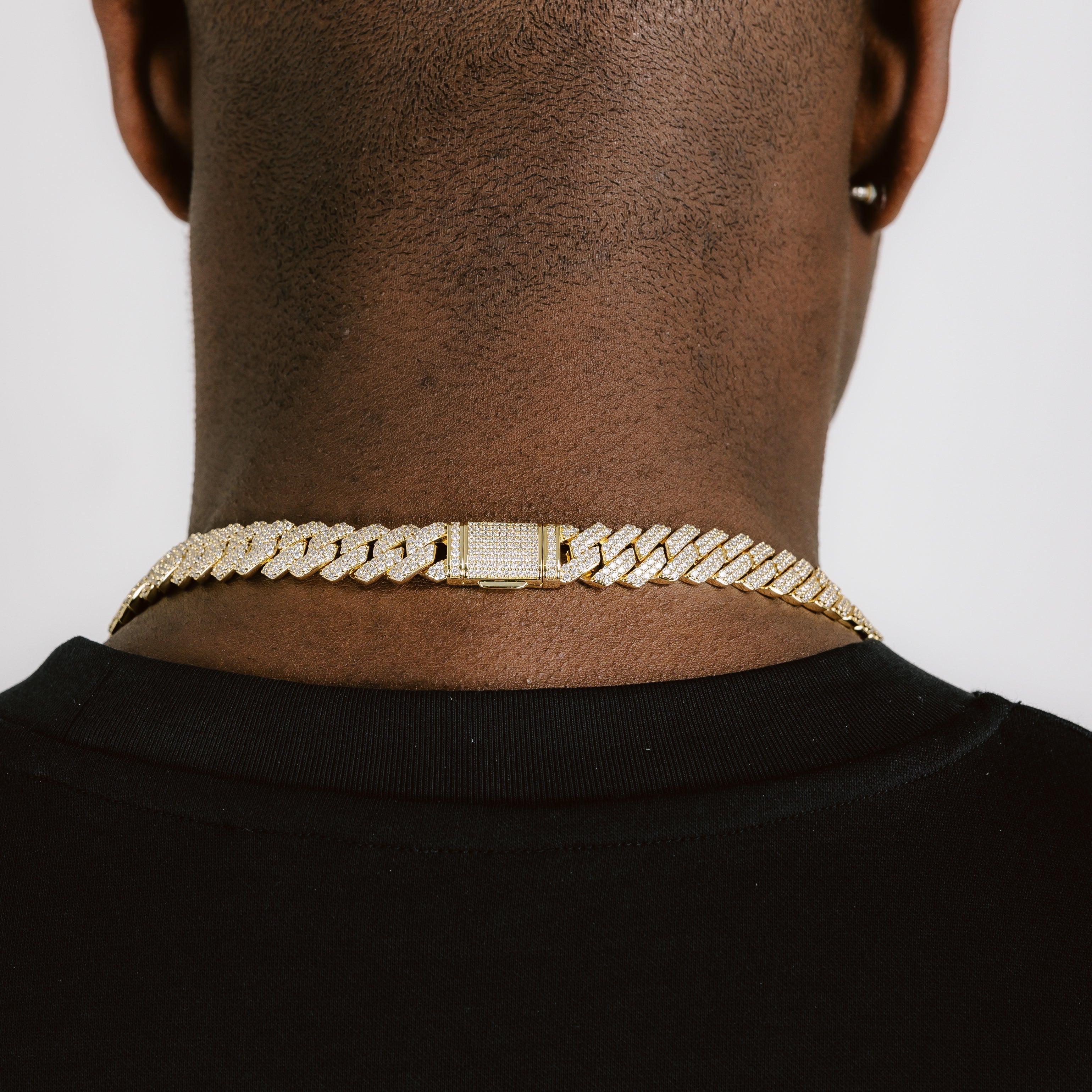 14mm Iced Out Cuban Chain