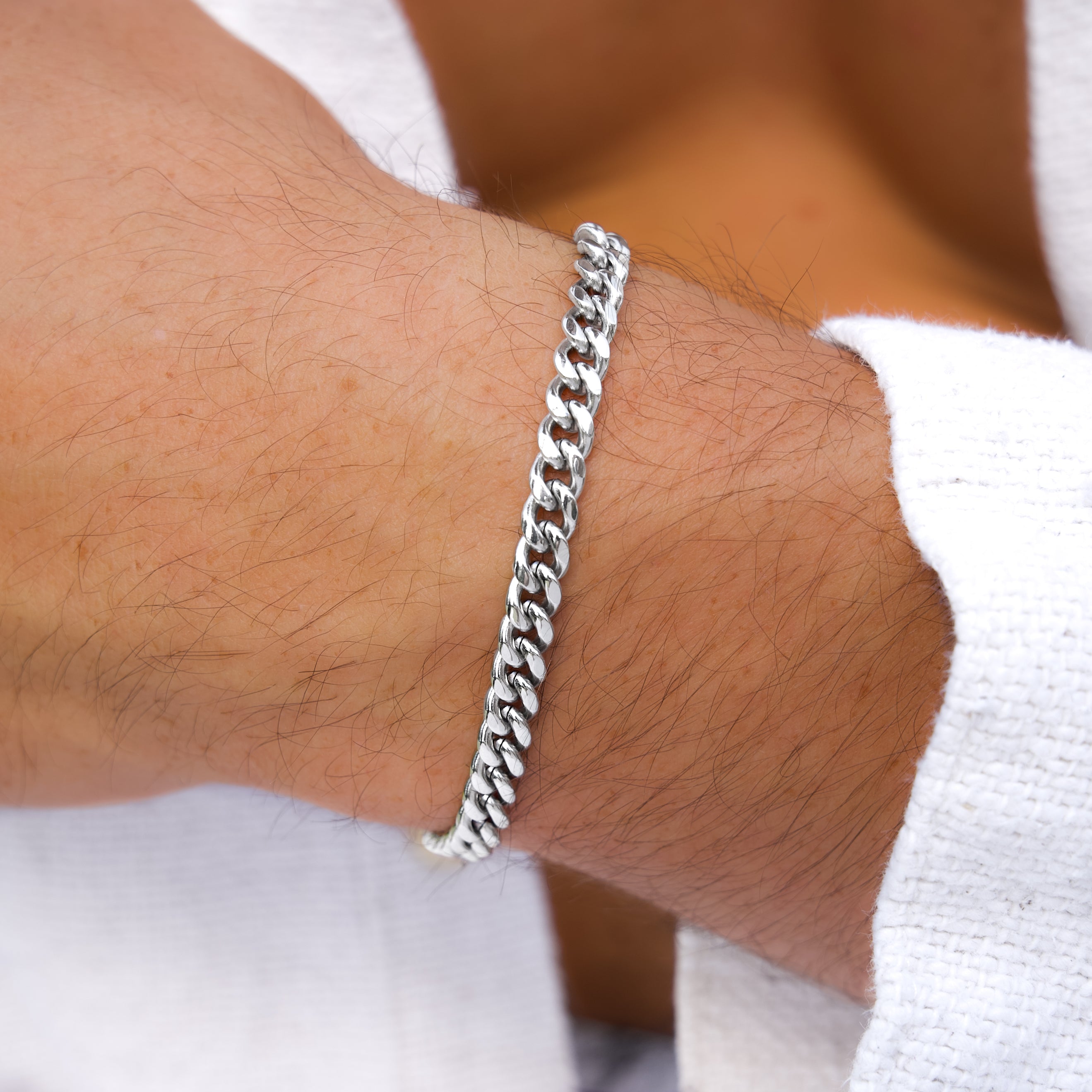 Cuban link bracelet 5 mm
