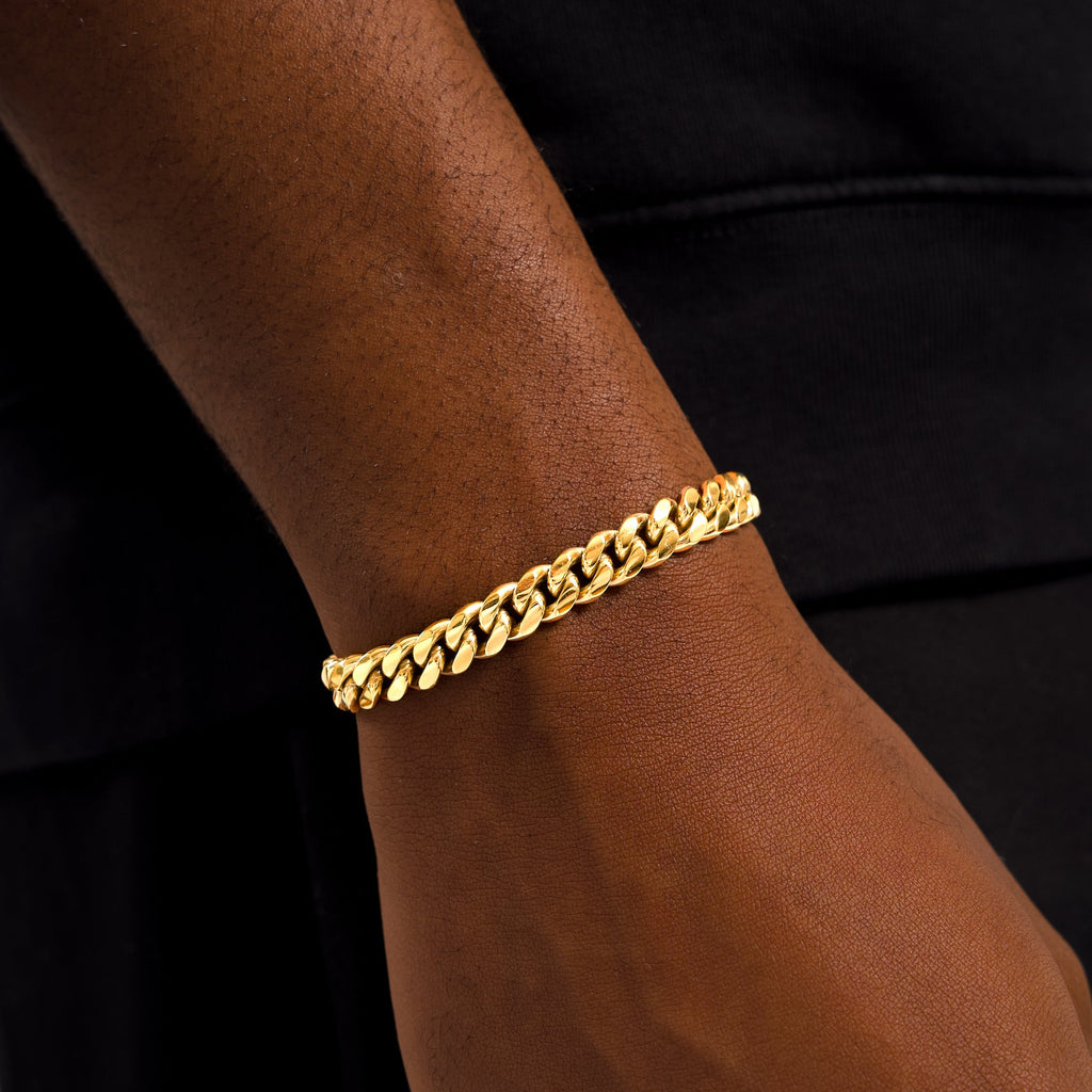 Cuban link bracelet 8mm