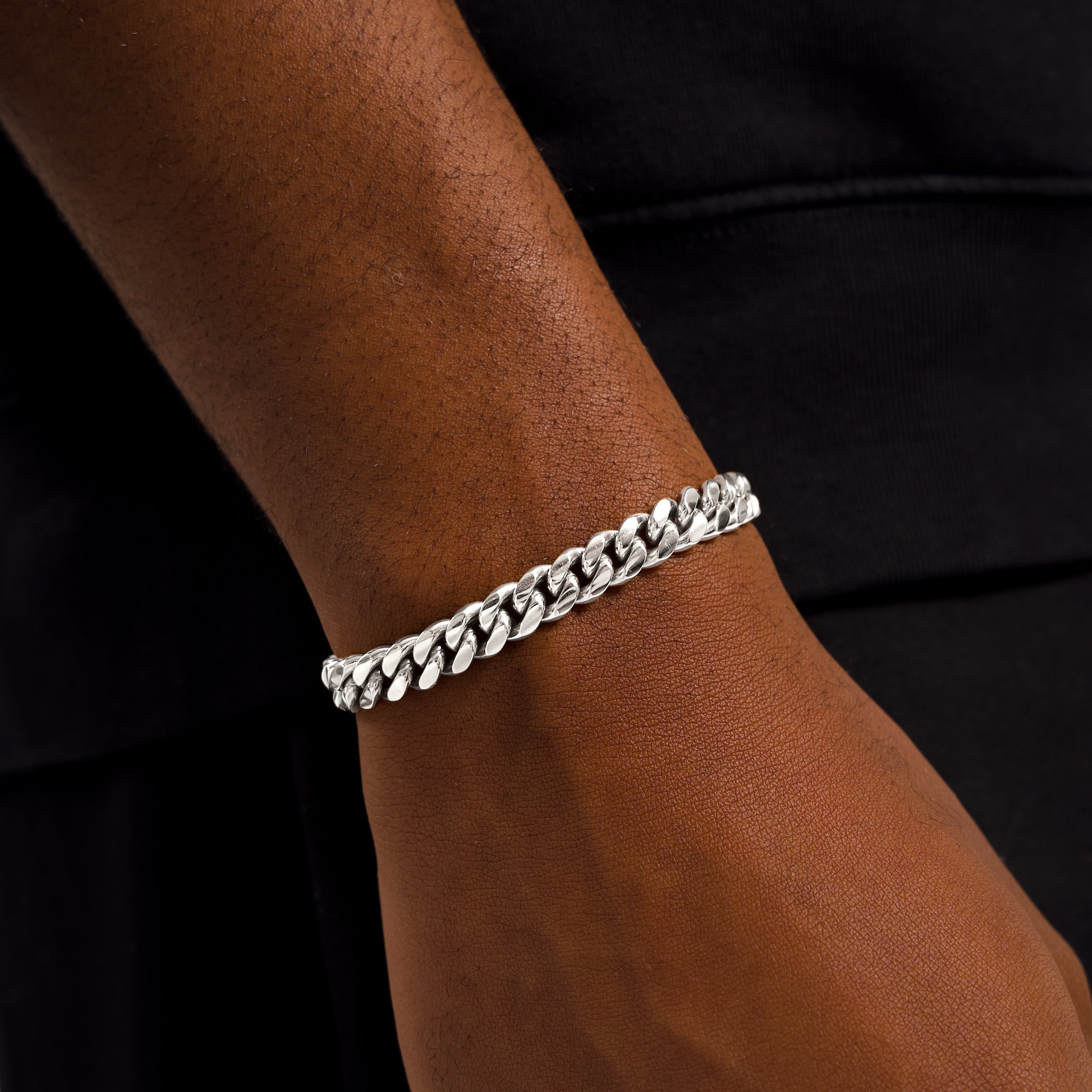 Cuban link bracelet 8mm