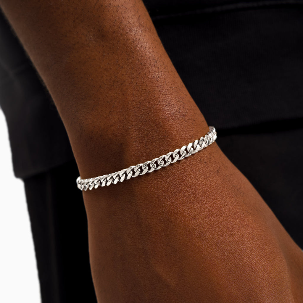 Cuban link bracelet 5 mm