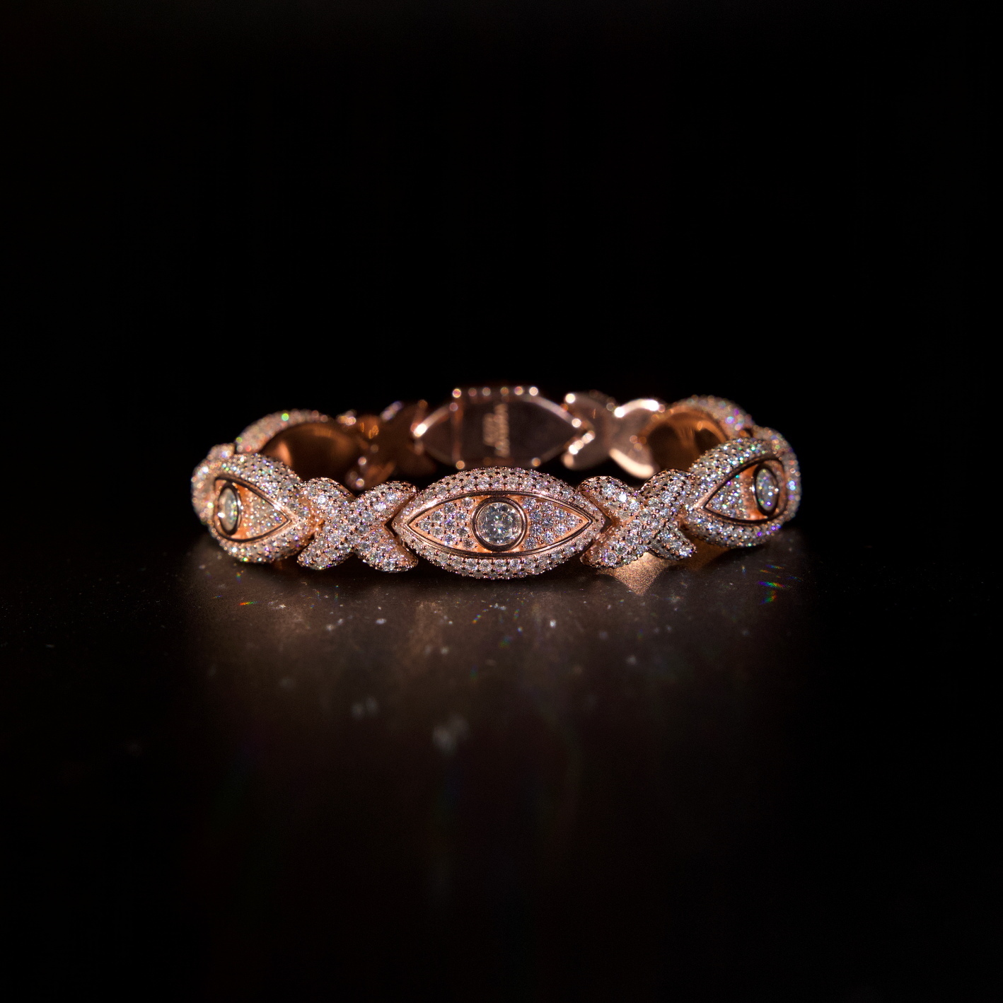 Evil Eye Cuban Bracelet